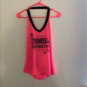 Zumba instructor tank